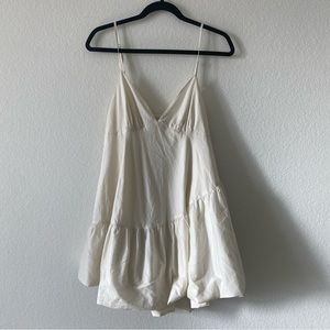 L’ACADEMIE WHITE MINI DRESS